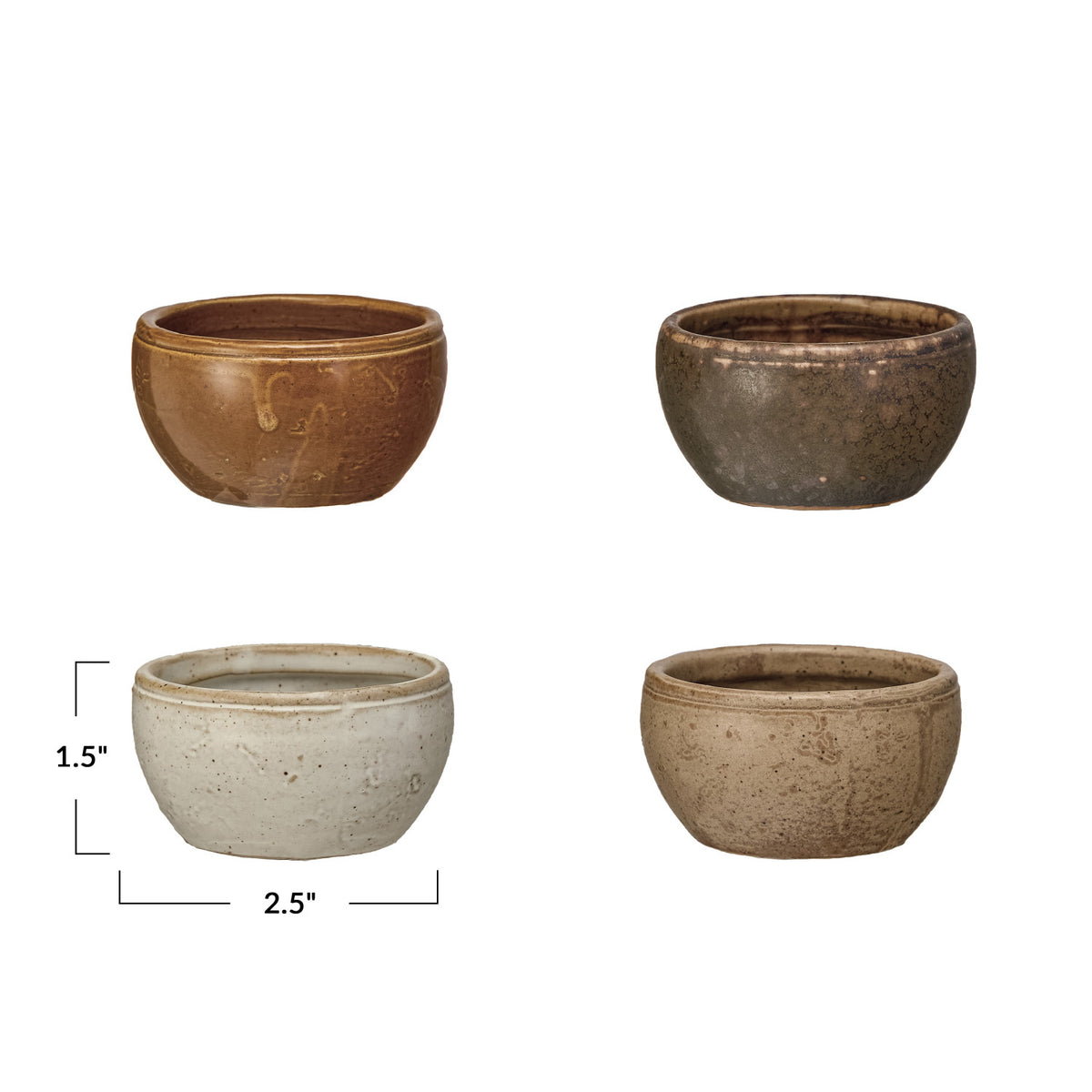 Stoneware Vintage Pinch Pot