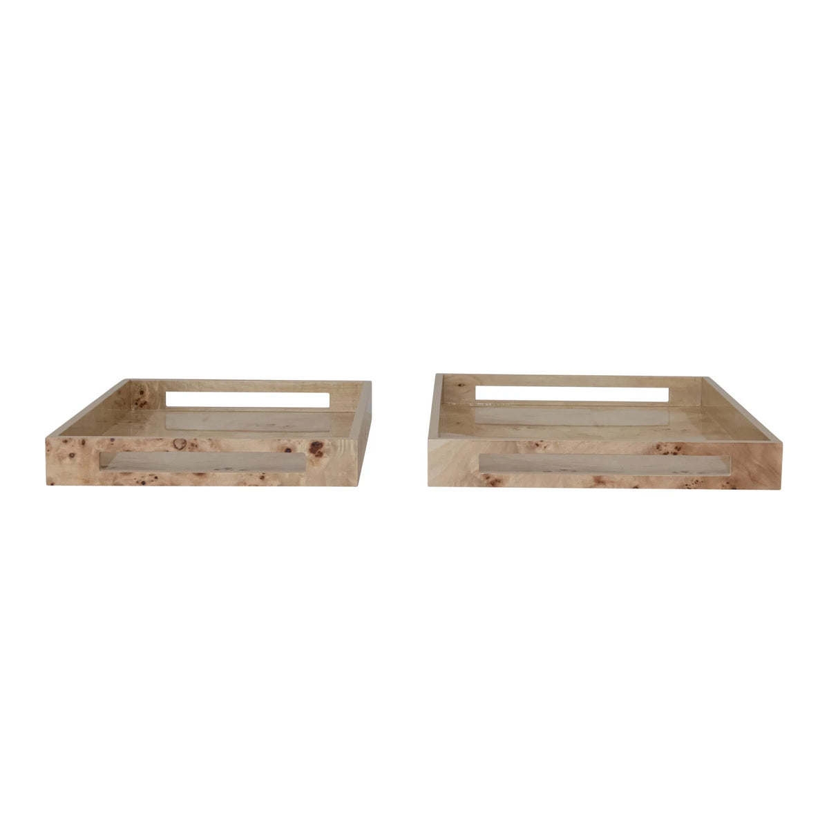 Burl Wood Tray