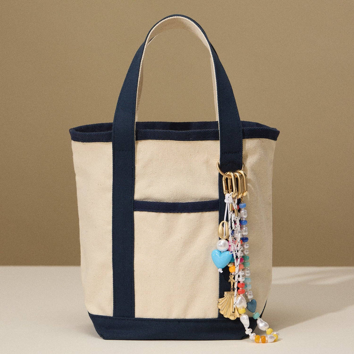 Colourful Beaded Bag Charm