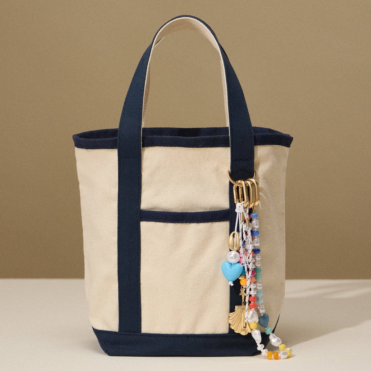 Colourful Beaded Bag Charm