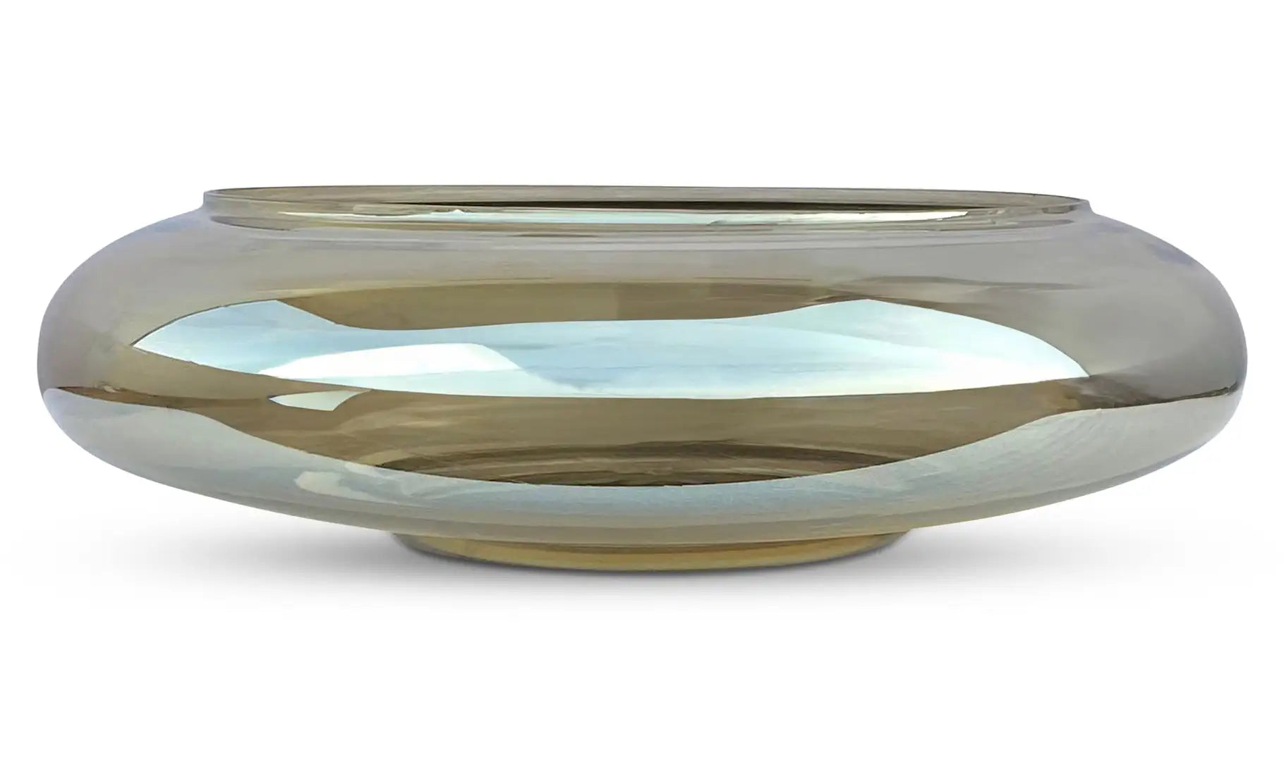 Polene Glass Bowl Large - Smoky Brown