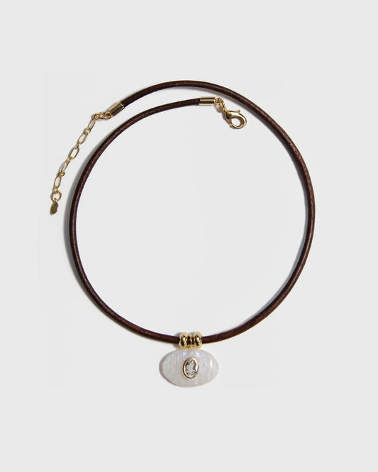 Moonstone Horizon Necklace
