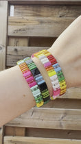 Load and play video in Gallery viewer, Enamel Beaded Bracelets
