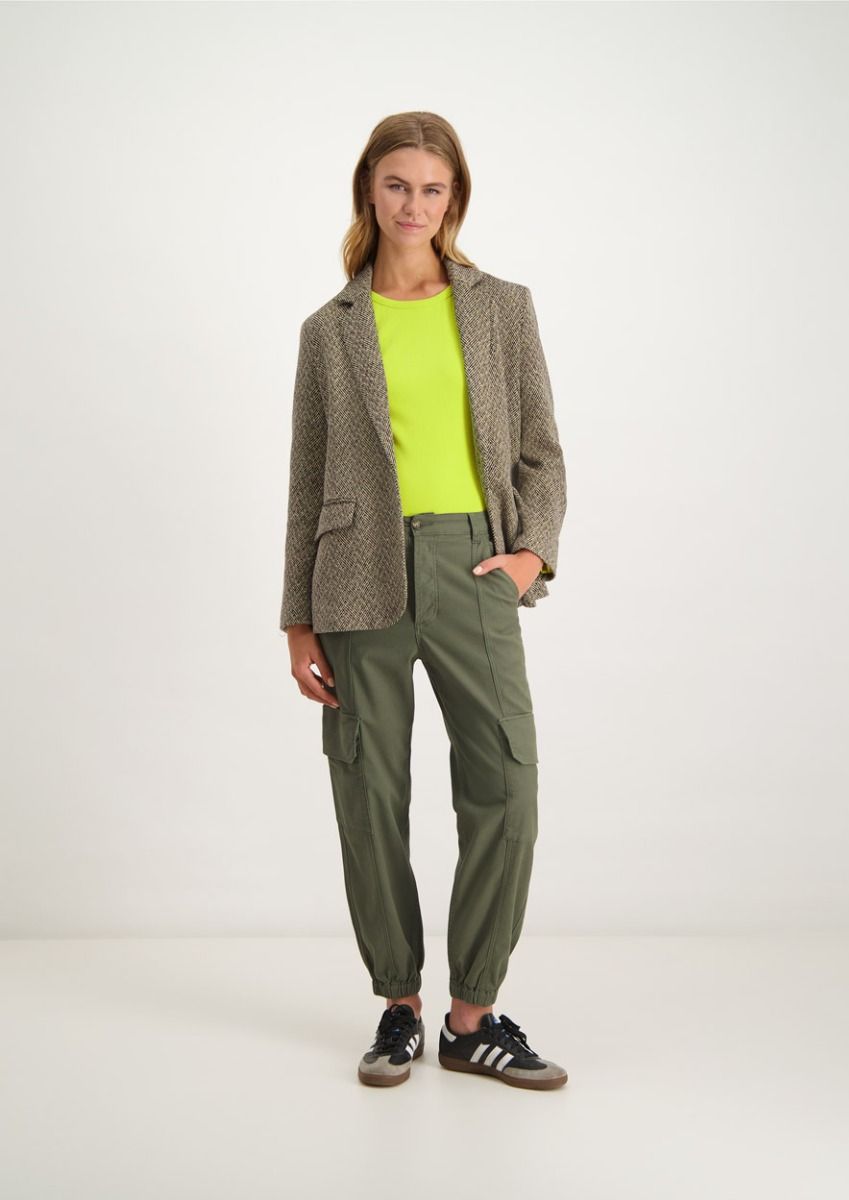 Elly Elegant Wide Leg Pants with Ruffle Detail