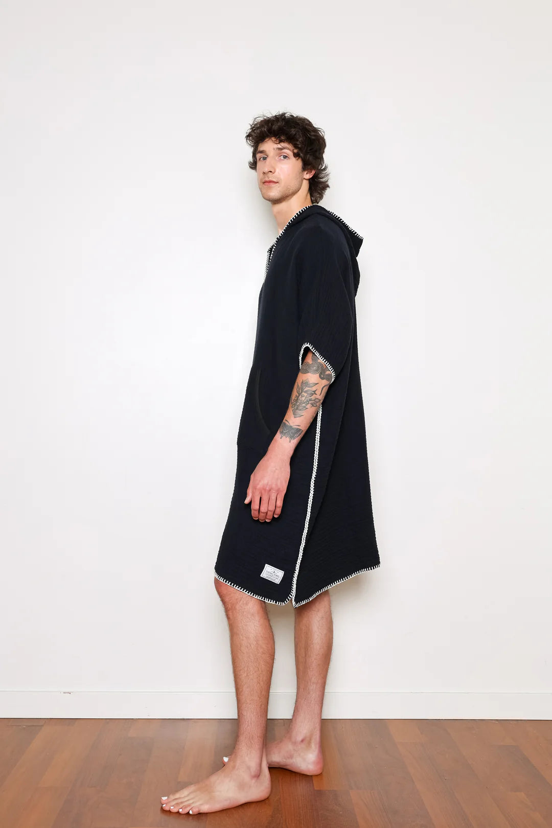 Men's Muslin Surf Poncho