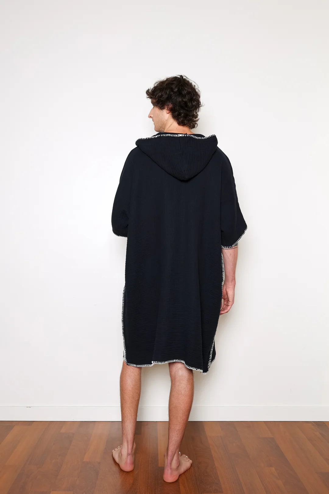 Men's Muslin Surf Poncho