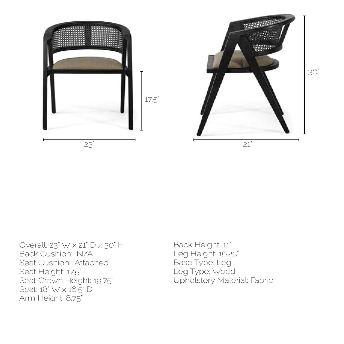 Tabs Dining Chair