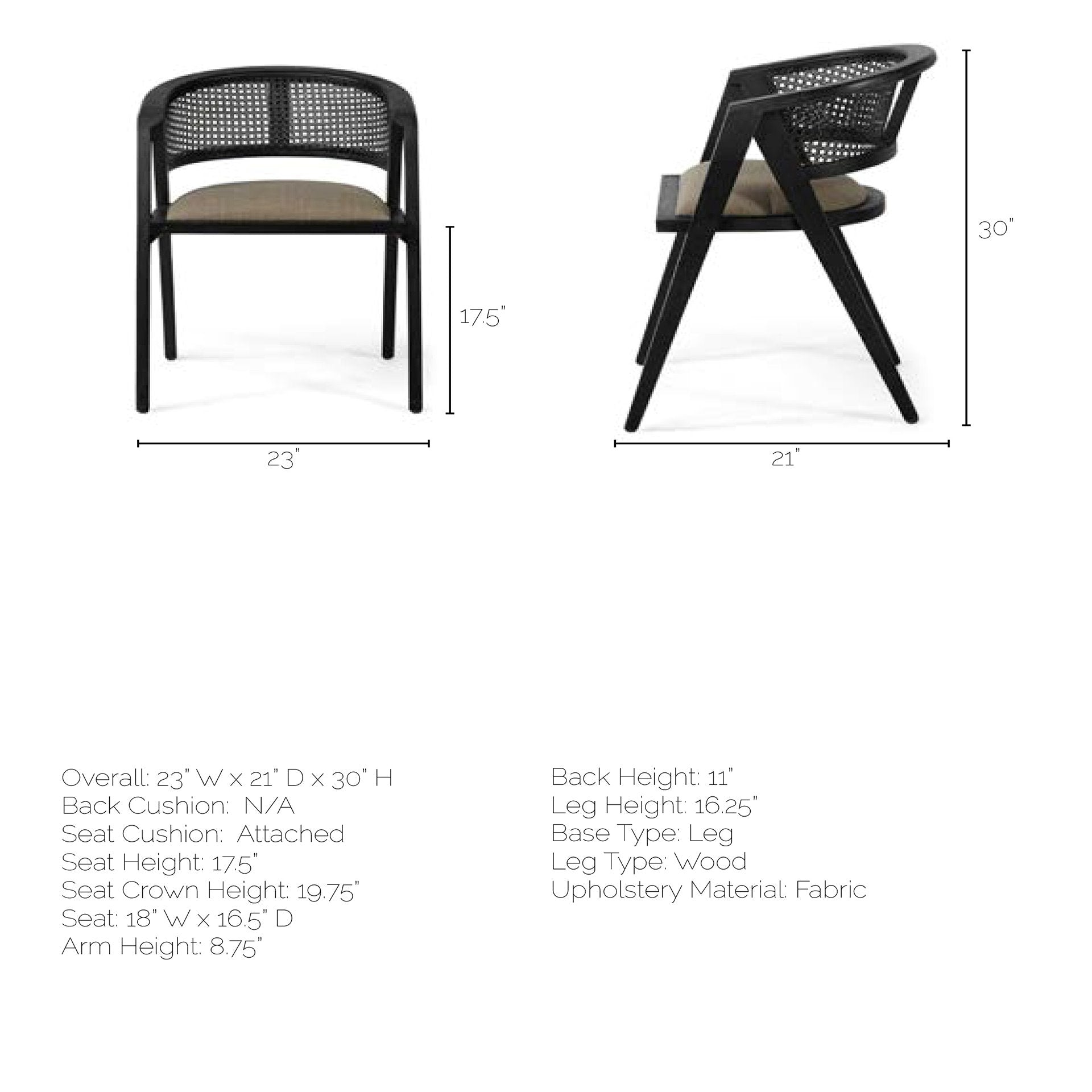 Tabs Dining Chair