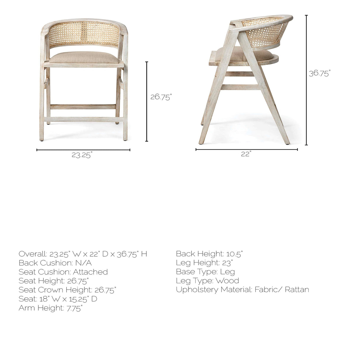 Tabs Counter Stool