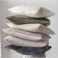 Load image into Gallery viewer, Vera Velvet Pillow - Mushroom
