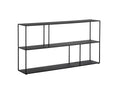 Load image into Gallery viewer, Eiffel Low Bookcase - Large - Black
