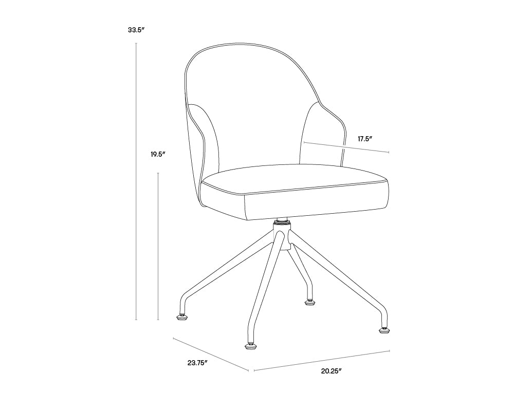 Brenda Swivel Chair