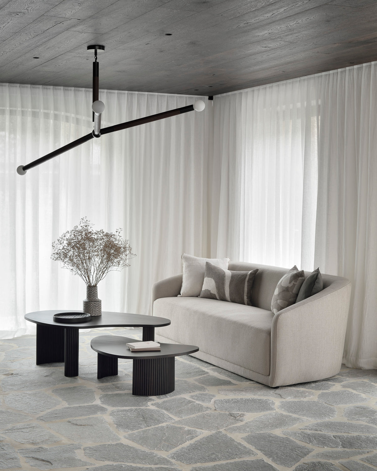 Boomerang Coffee Table (Floor Model)