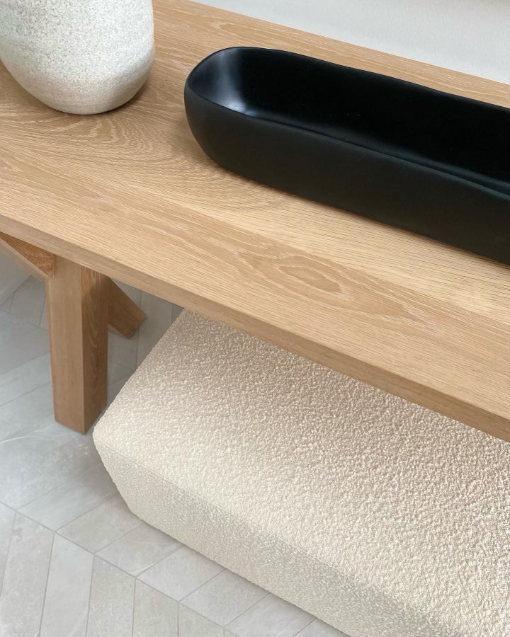 Long Centerpiece Bowl - Black