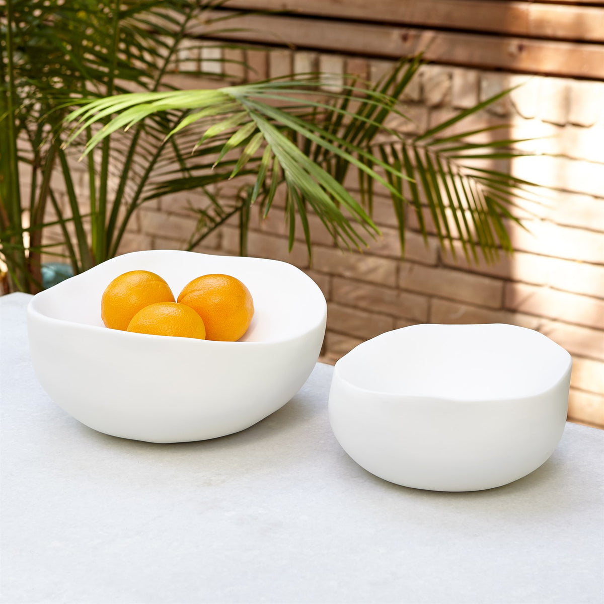 Organic White Bowl