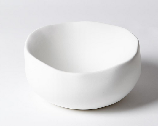 Organic White Bowl