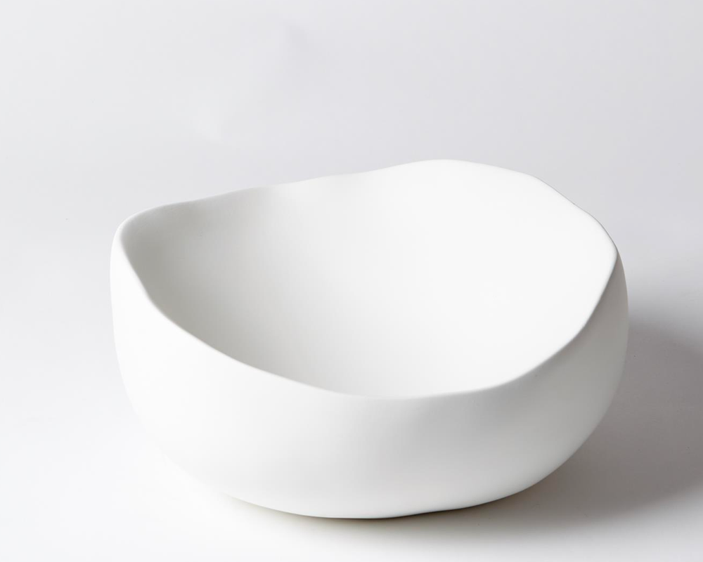 Organic White Bowl