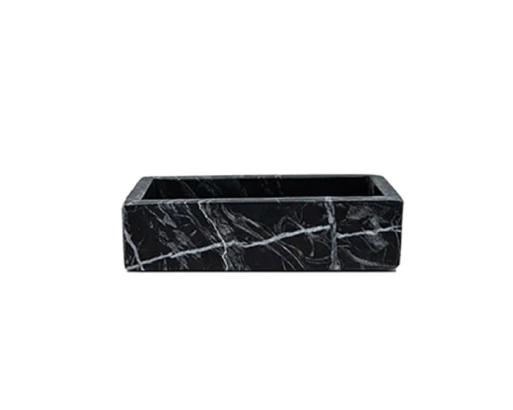 Black Marble Small Tray