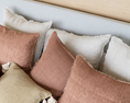 Load image into Gallery viewer, Lina Linen Pillow - Chambray
