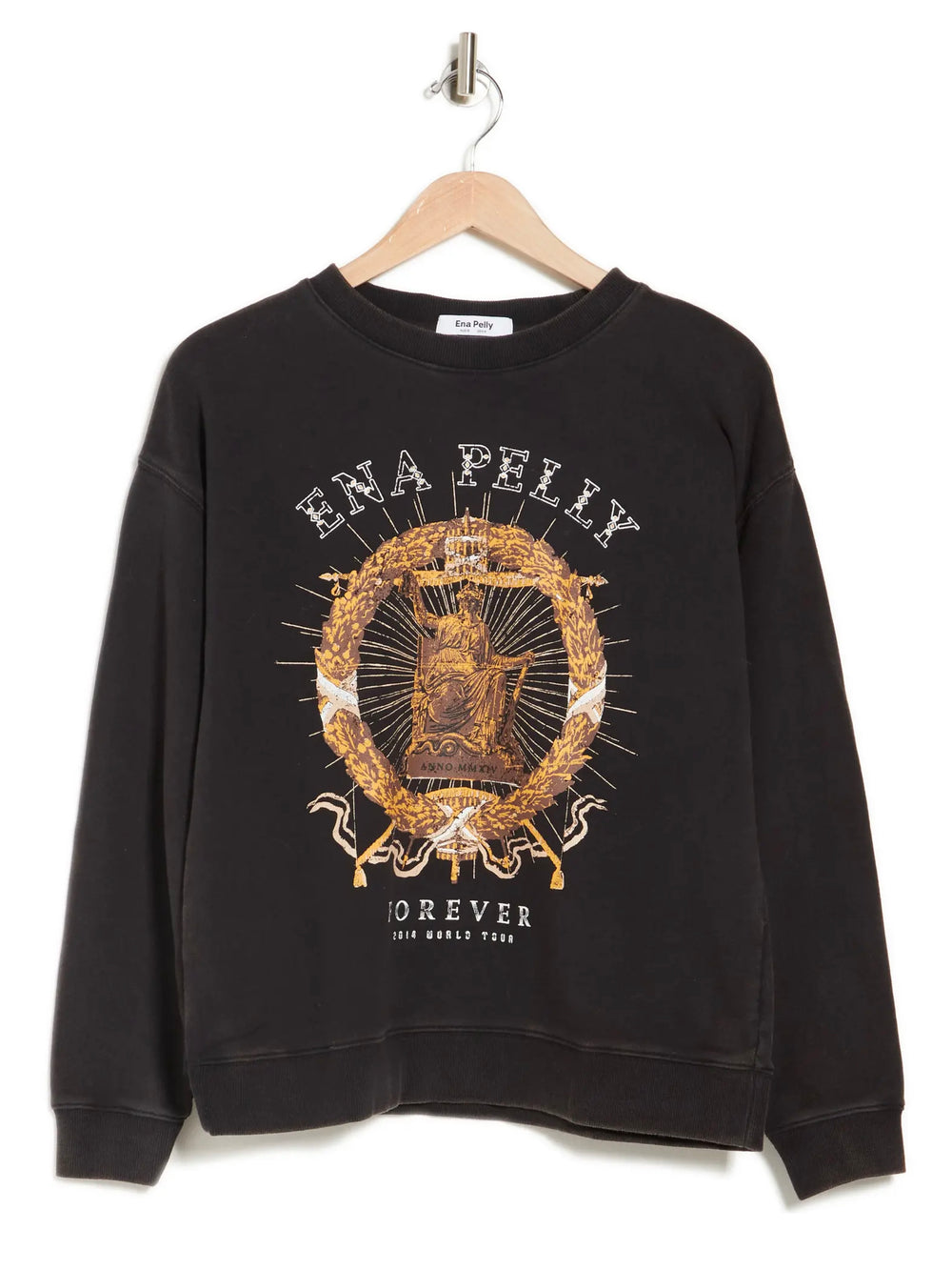 Tour Graphic Terry Cotton Sweatshirt
