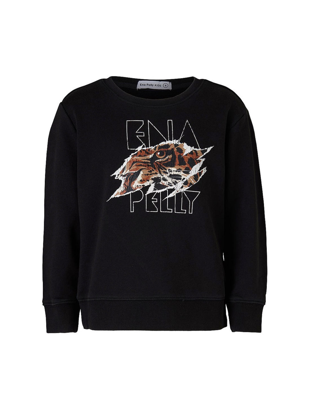 Tiger Eye Graphic Oversized Sweatshirt