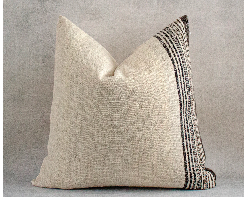 Lux Vintage Hand Woven Pillow