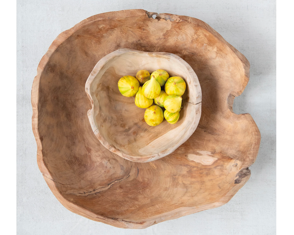 Teak Wood Bowl